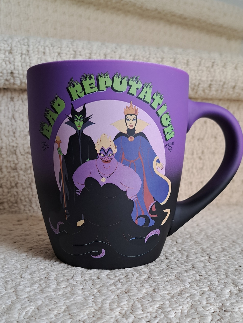 DISNEY Villains Bad Reputation Coffee Mug. NEW!